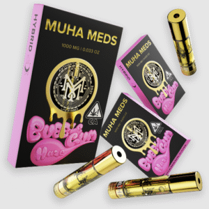 Bubble Gum Haze Muha Meds carts